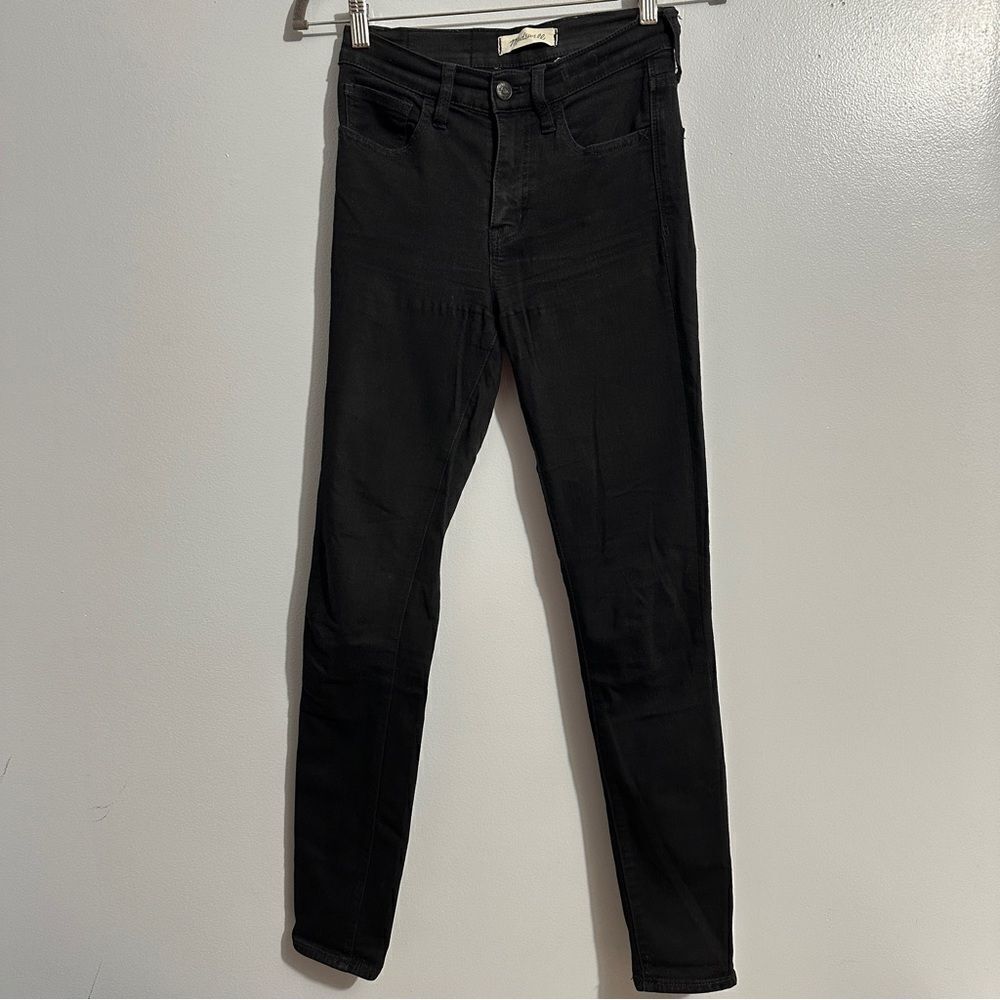 Madewell Roadtripper Jeans in Bennett Black size 24